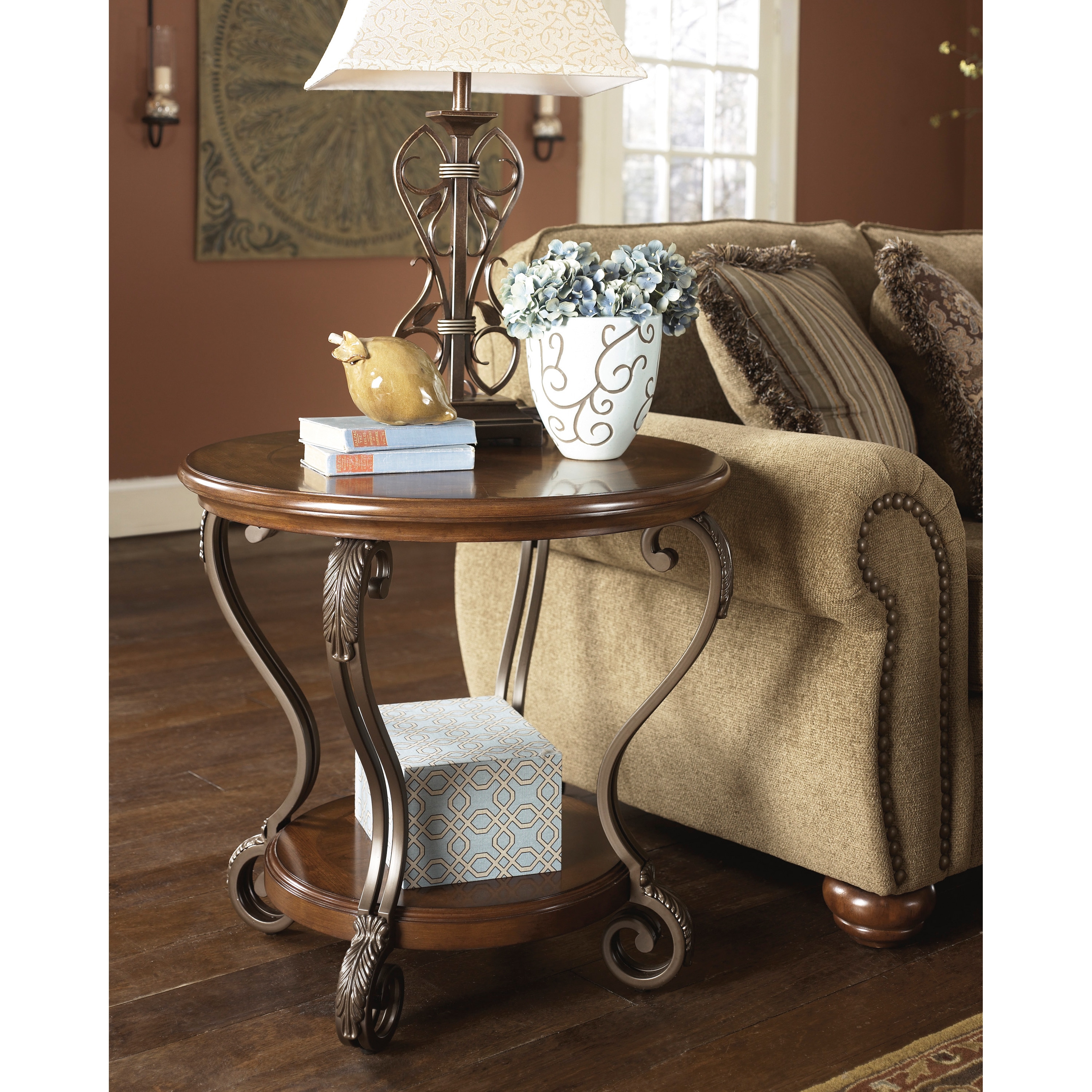 ashley furniture round end tables