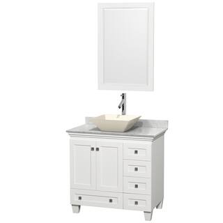 Cheap Wyndham Collection Acclaim White 36-inch Single Vanity