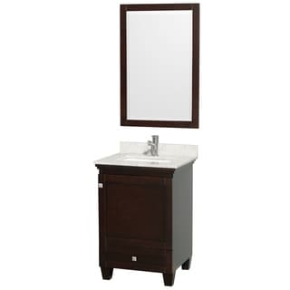 Wyndham Collection Acclaim White 24-inch Single Vanity
