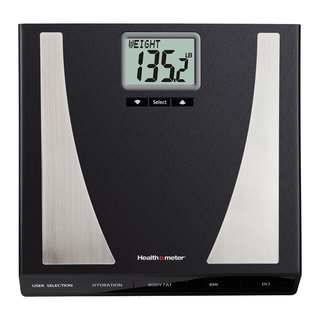 Health-O-Meter Black/ Silver Digital Bath Scale-Image