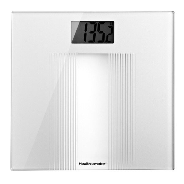 Health-O-Meter White Digital Bathroom Scale