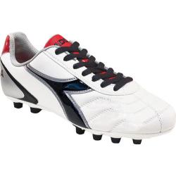 Men's Diadora Capitano LT MD PU White/Black/Red-Image