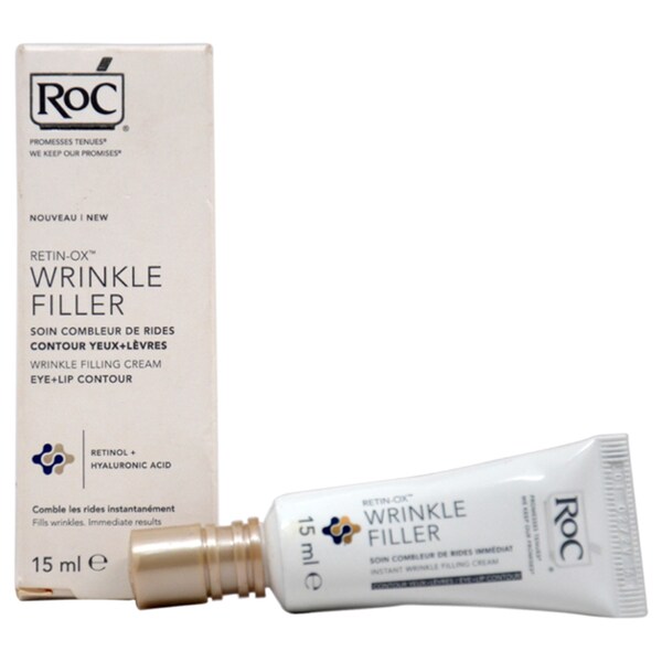 Roc RetinOx Wrinkle Filling Cream Eye & Lip Contour 0.5ounce Cream