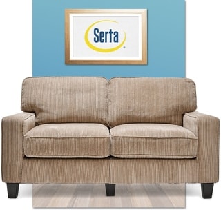 For sale Serta Santa Cruz Collection Platinum Fabric Loveseat