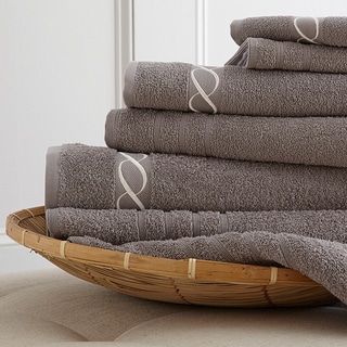 (>_<)  Egyptian Cotton Embroidered Chain 6-piece Towel Set