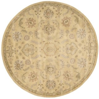 Find Cheap Price Nourison Jaipur Light Gold Rug (8' x 8')