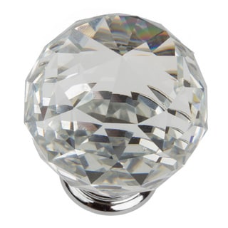 GlideRite 1.57-inch Clear K9 Crystal Cabinet Knobs (Pack of 10)
