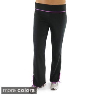 Ryka Reflect Women's Relaxed Fit Moisture Wicking Athletic Pants-Image