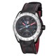 Luminox Men's 5127 Space Black Dial Black Leather GMT Watch