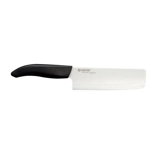 Kyocera FK-150-NWH Revolution Series White Blade 6-inch Nakiri Vegetable Cleaver