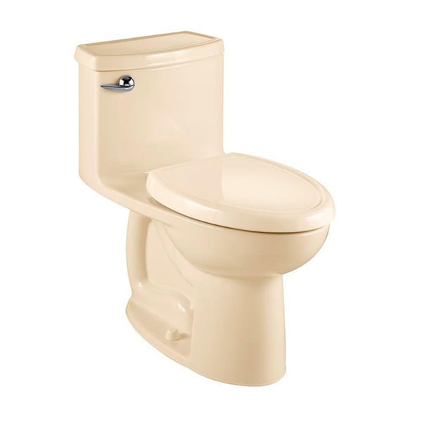 American Standard Compact Cadet 3 FloWise Bone Elongated Toilet