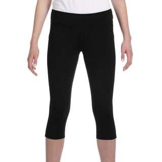 Alo Women's Black Capri Leggings-Image