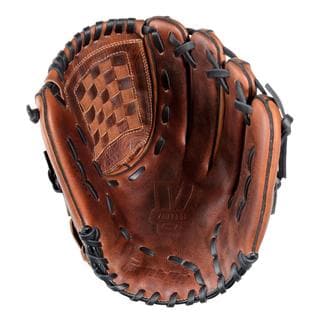 Franklin Sports Vintage Series 12-inch Antique Brown Cowhide Baseball Glove-Image