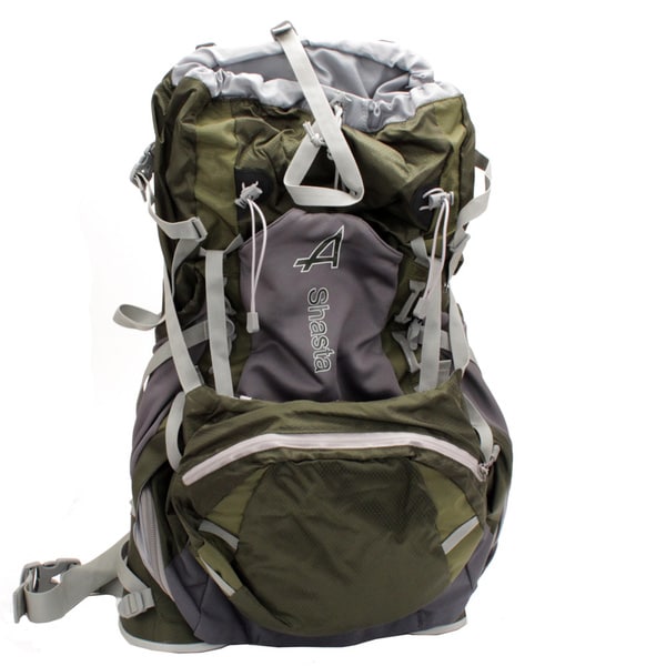 Alps Mountaineering 2473807 Green 27x13x3-inch 5-pounds Shasta Backpack