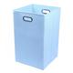 Sky Solid Baby Blue Folding Laundry Basket