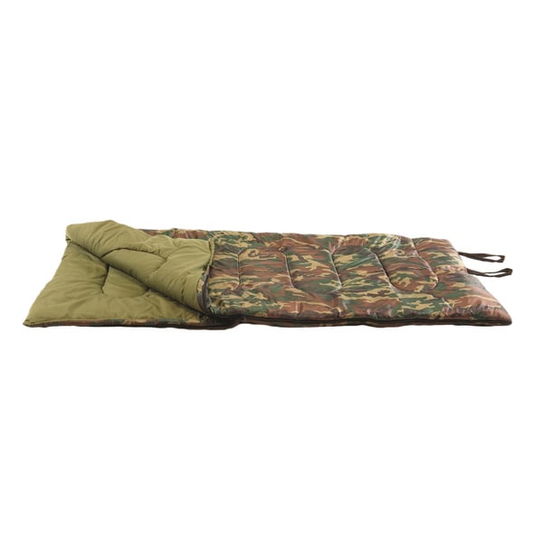 Texsport Base Camp Sleeping Bag, Camo
