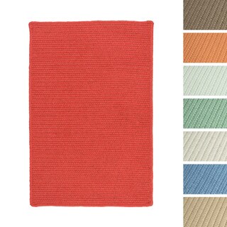 Buy Online Sunbrella Solid Braided Area Rug (9' x 12')