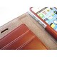 Handmade Premium Leather Apple iPhone 5/ 5S/ 5C Wallet Case Cover