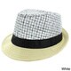 Faddism Men's Two-tone Fashion Fedora Hat