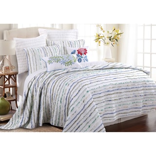 Great Prices Jasmine Ruffled Cotton 3-piece Quilt Set
