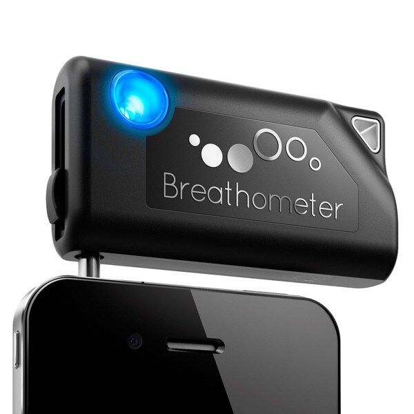 Breathometer A01 Smartphone Breathalyzer for iOS and Android Phones - Black
