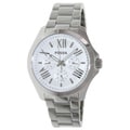 Fossil Women's AM4509 Cecile Analog Display Analog Quartz Silvertone Watch