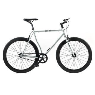 Belcheri Street Pro Silver Fixed Gear Bicycle-Image