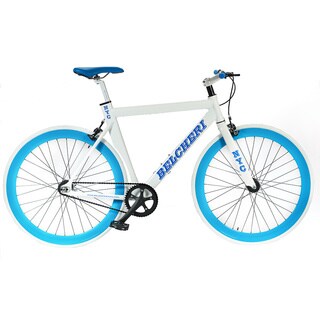 Belcheri NYC White/ Blue Fixed Gear Bicycle-Image