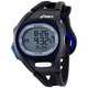 Asics Men's Race CQAR0101 Black Polyurethane Quartz Watch with Digital Dial