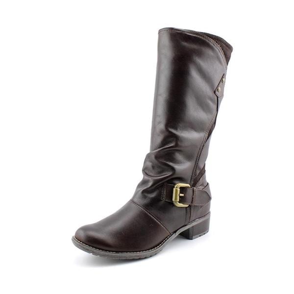 Hush Puppies Women's 'Chamber_12BT' Leather Boots - Overstock ...