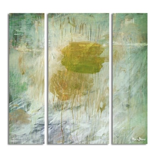 Great Prices Alexis Bueno 'Bueno Exchange LXIV' Canvas Triptych Art Print