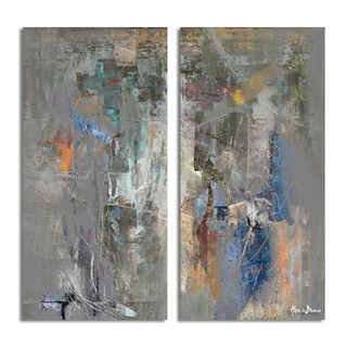 Low Price Alexis Bueno 'Bueno Exchange LXVIII' Canvas Diptych Art Print