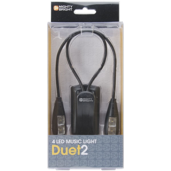 Mighty Bright Duet2 LED Music Light-Black