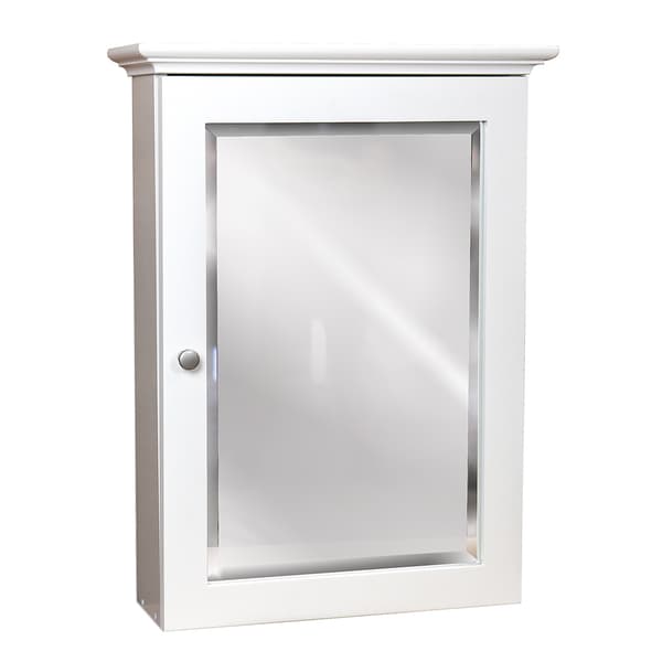 Small Linen White Wallmount Medicine 16364454 Overstock