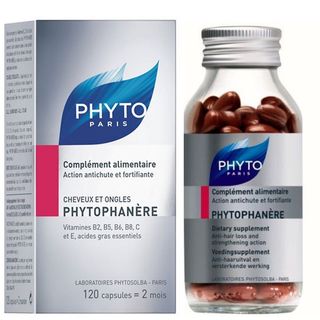 Phyto Phytophanere Dietary Supplements (Hair and Nails)for Unisex 120 Capsules Capsules-Image