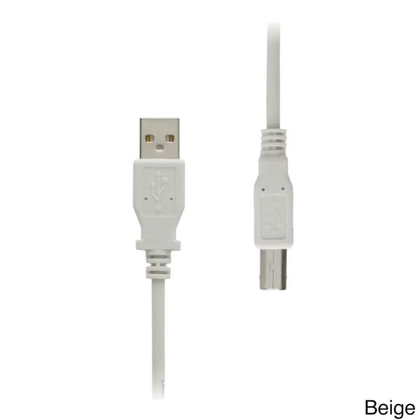 GearIT Hi-Speed USB 2.0 Type A Male to Type B Male Printer/ Scanner Cable (Pack of 20)