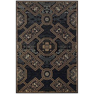 Big Save Carlisle Navy Area Rug (10' x 13'2)