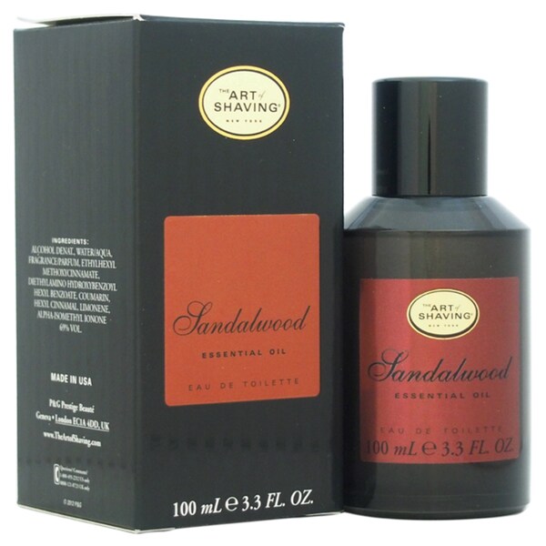 The Art of Shaving Sandalwood Men's 3.3ounce Eau de Toilette Spray