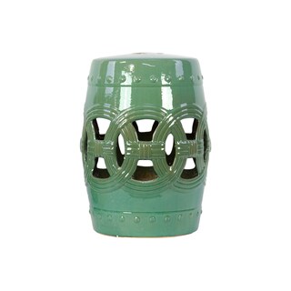 Save Price Lime Green Ceramic Garden Stool