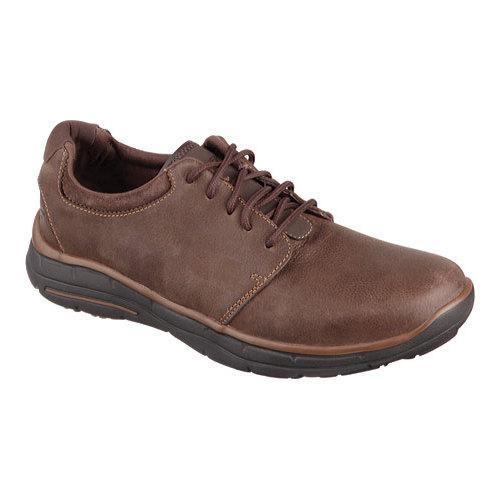 Men's Skechers Relaxed Fit Glides Erwin Oxford Chocolate