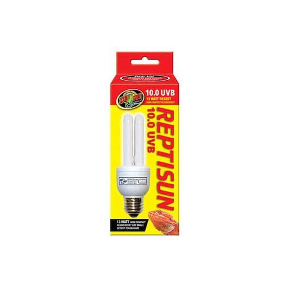 13 Watt Reptisun 10.0 Uvb Mini Compact Bulb