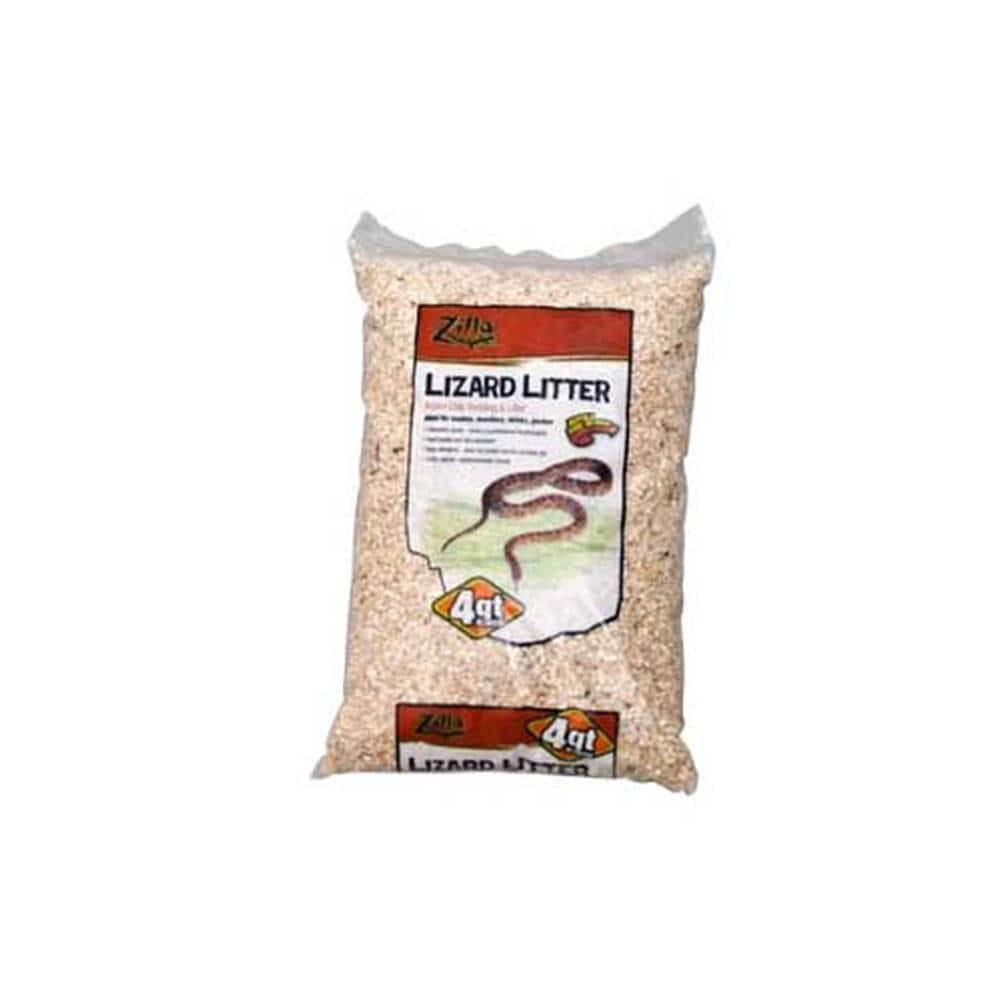 Zil Lizard Litter Aspen Chips 4qt
