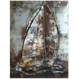 Low Price Yosemite Home Decor 'Sailor's Way' Metal Art