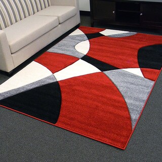 area rug abstract 5x7 rugs wave modern hollywood donnieann overstock carpet company wayfair previous swirl waves shopping decor