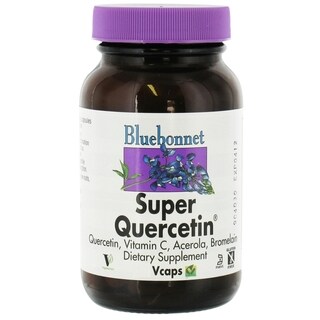 Bluebonnet Super Quercetin Dietary Supplement (90 Capsules)-Image