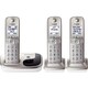 Panasonic KX-TGD213N DECT 6.0 Cordless Phone - Silver