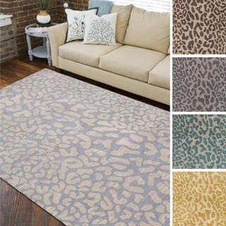 @@@ >  Hand-tufted Jungle Animal Print Wool Area Rug (12' x 15')