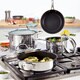Circulon Genesis Stainless Steel Nonstick 10-piece Cookware Set