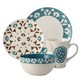 Rachael Ray Dinnerware Pendulum 16-piece Print Stoneware Dinnerware Set