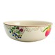 BonJour Dinnerware Orchard Harvest Stoneware 9-inch Print Serving Bowl